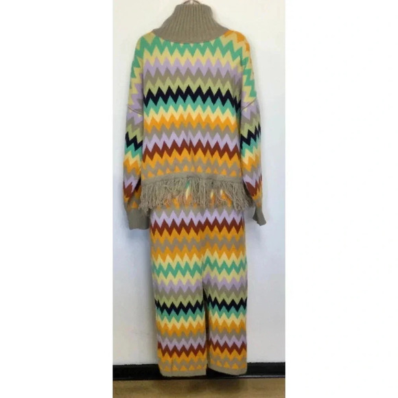 Anthropology Women's Plenty Knit 2 piece‎ sweater Set, Sweater and Skirt Large - Picture 4 of 14